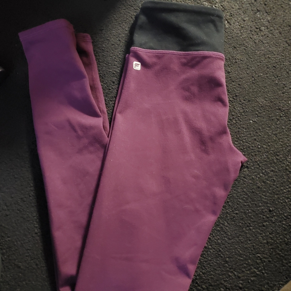 Fila and xhileration workout leggings size small/m
